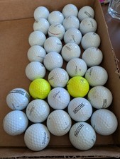 32 Titleist AVX Golf Balls Cleaned