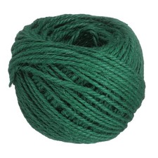 164 Feet Natural Jute Twine 3mm Twine String Color Jute Rope, Dark Green