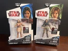 Jaina Jacen Solo  2009 STAR WARS Legacy Collection MOC NEW SET Sealed BD59 BD60