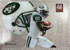 STEPHEN HILL 2012 Panini Elite Hard Hats #33 Rookie Card RC #311/399 NFL Jets. rookie card picture
