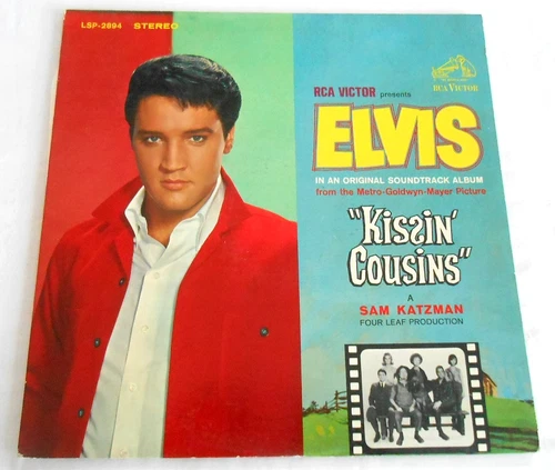 ELVIS PRESLEY Kissin' Cousins LP RCA LSP-2894 First Press Stereo plays great