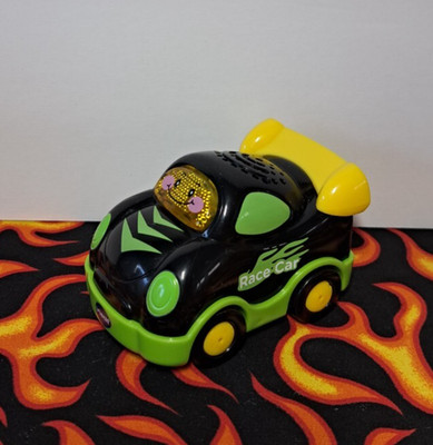 Vtech Go Go Smart Wheels RACE CAR Black Vehicle Track Sports Kid Toy Auto #30