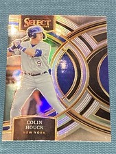 E220 2024 Select Baseball Colin Houck Premier Level True Silver Prizm #35 Mets