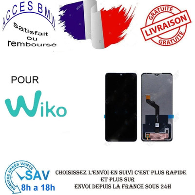 Écran LCD + Vitre Tactile Pour Wiko Jerry 2 - Noir - Neuf - Envoi Rapide