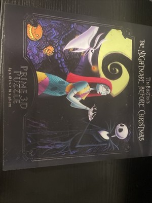 Halloween Disney The Nightmare Before Christmas Prime 3D Puzzle 24 x18  Sealed