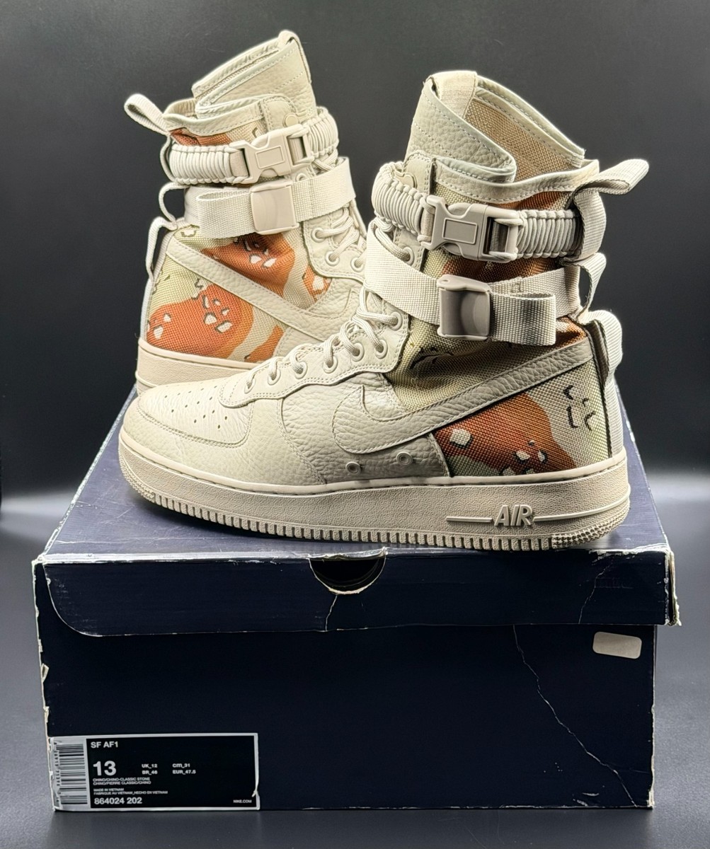 Size 13 - Nike SF Air Force 1 Desert Camo | eBay