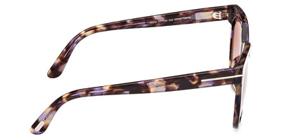 Tom Ford FT1109 Moira Sunglasses Women Colored Havana 53mm  display picture 1