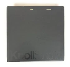 Vintage 1991 Knoll Studio Complete Binder Catalog Collection with Price List