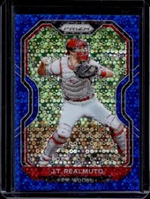 2021 Panini Prizm J.T. Realmuto Blue Donut Circles #/199 Phillies