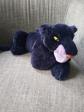 Vintage Disney Store Bagheera Panther Plush Jungle Book 15"  Tail