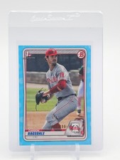 CARSON RAGSDALE 2020 BOWMAN DRAFT 1ST SKY BLUE BORDER /499 #BD-145 Q4562