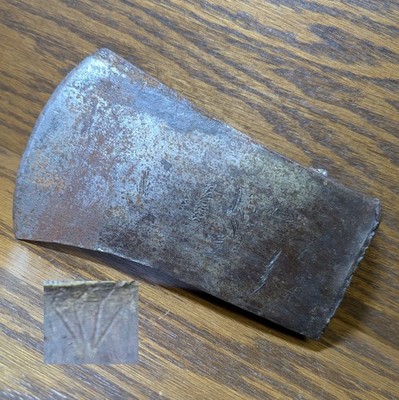 Vtg Diamond Brand Axe Head Chopper - 6-1/2'' OAL / 3.15 lbs - For Restoration