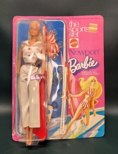 Vintage 1973 The Sports Set Newport Barbie No. 7807 Twist And Turn Waist...