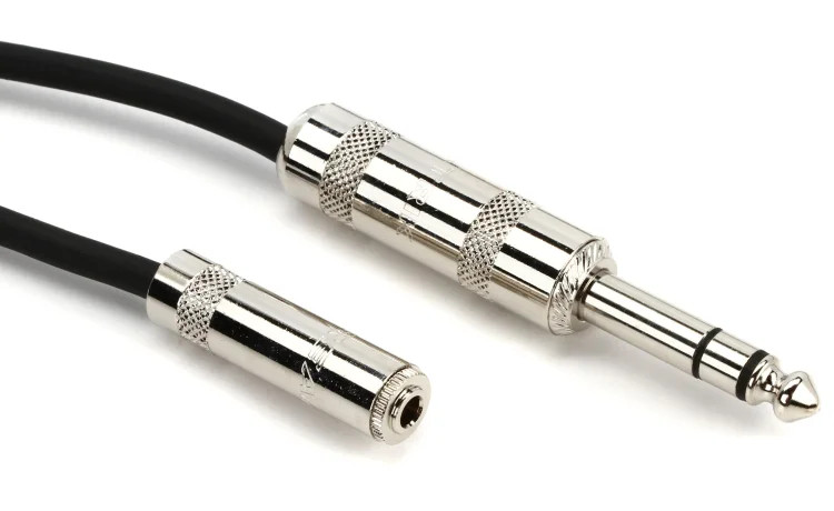 Pro Co BPBQMBF-3 Excellines 1/4'' TRS Male to 3.5mm TRS Female Cable - 3 foot