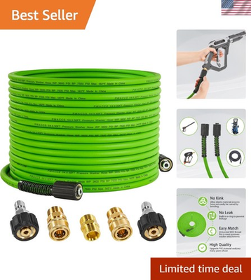 #ad Pressure Washer Hose for Power Washer – 3600 PSI Kink Resistant Pressure Wash... $64.99