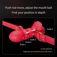 SM Bondage Open Mouth Plug Oral Gag Adult Bondage Mouthwatering-Adult Games BDSM