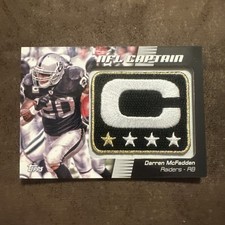 2012 Topps Football NFL Captain Patch Relic Cards Visual Guide 49