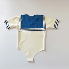 Women Latex Swimsuit Sailor Party Wear Halloween Cosplay Costumes