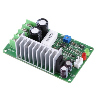 12V/24V/36V 15A PWM DC Motor Speed Controller Regler Potentiometer Überlast BAK