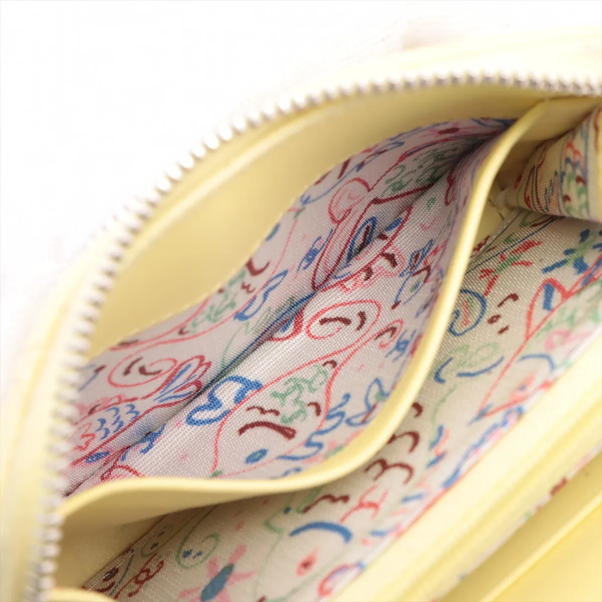 Chanel Matelasse Caviar Skin Coin Purse Yellow gold Silver Metal Fittings random thumbnail 4