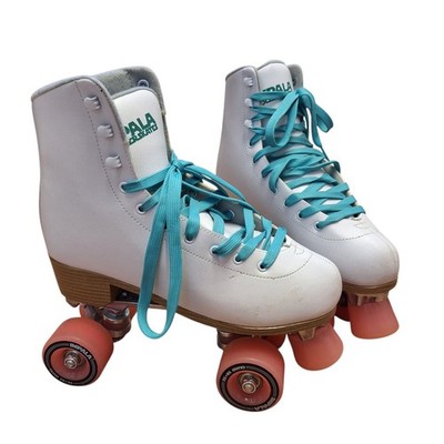 Impala Rollschuhe weiß Bürgersteig Quads Damengröße 9 US/7 UK Retro Disco 