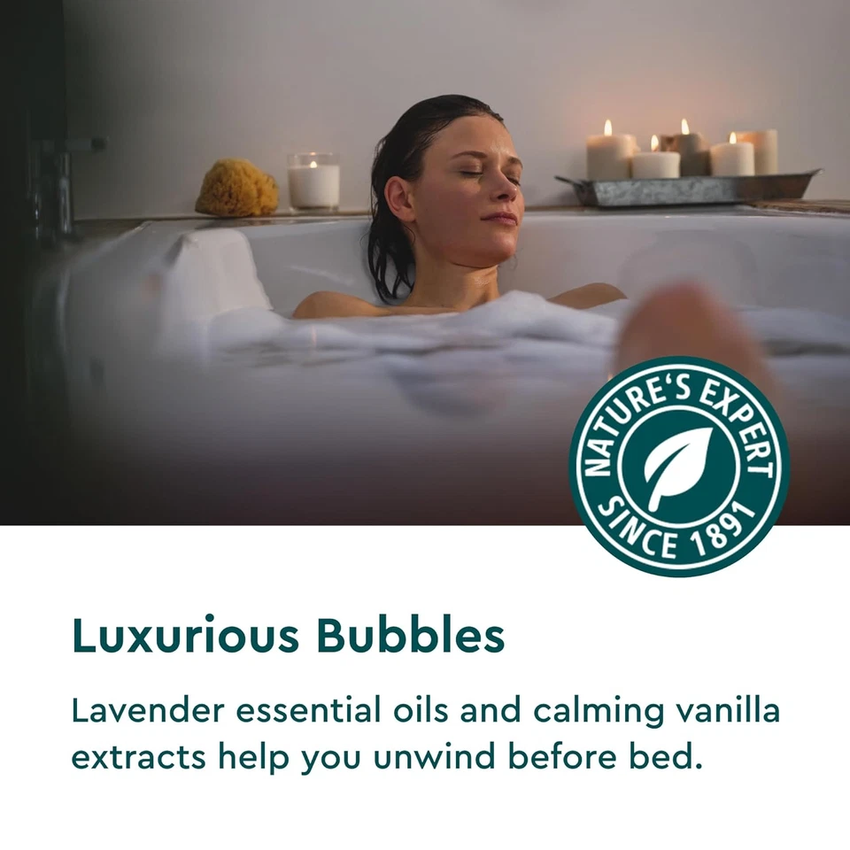 Baño de burbujas de aromaterapia de lavanda y vainilla Kneipp Dream Time - Bueno para relajarse Foto 3 de 4