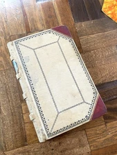 Vtg. Ledger from Deadwood & Hot Springs SD c. 1890's w/ Named People