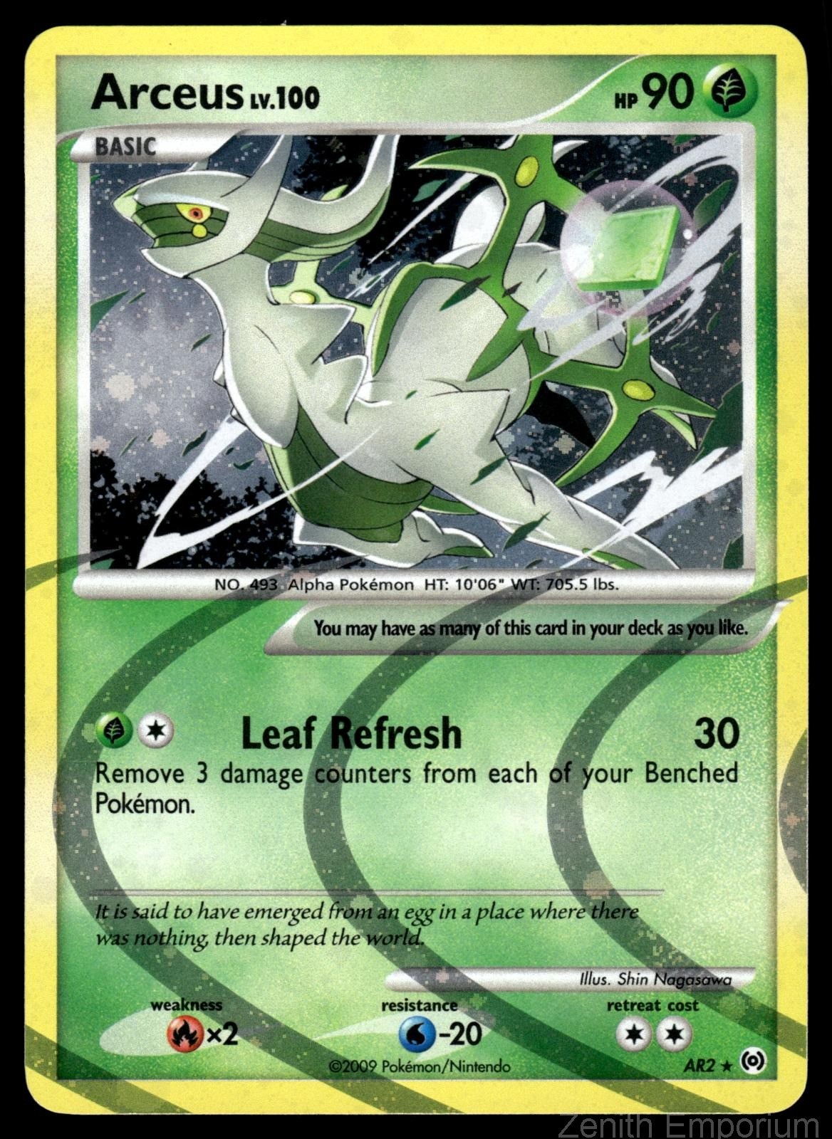 ARCEUS (AR2) AR2 HOLO RARE ARCEUS POKEMON NM