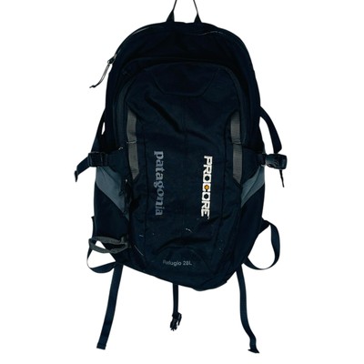 【希少】Patagonia Refugio 28L Black Backpack Patagonia Refugio 28L Backpack Black PROCORE Logo Urban Outdoor
