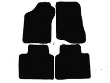 Velours Fußmatten für Alfa Romeo 145 3t H/B 1994-2001 , Schwarz x14 Rand