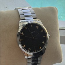 Gucci G-Timeless Swiss Made Quartz Date Black...