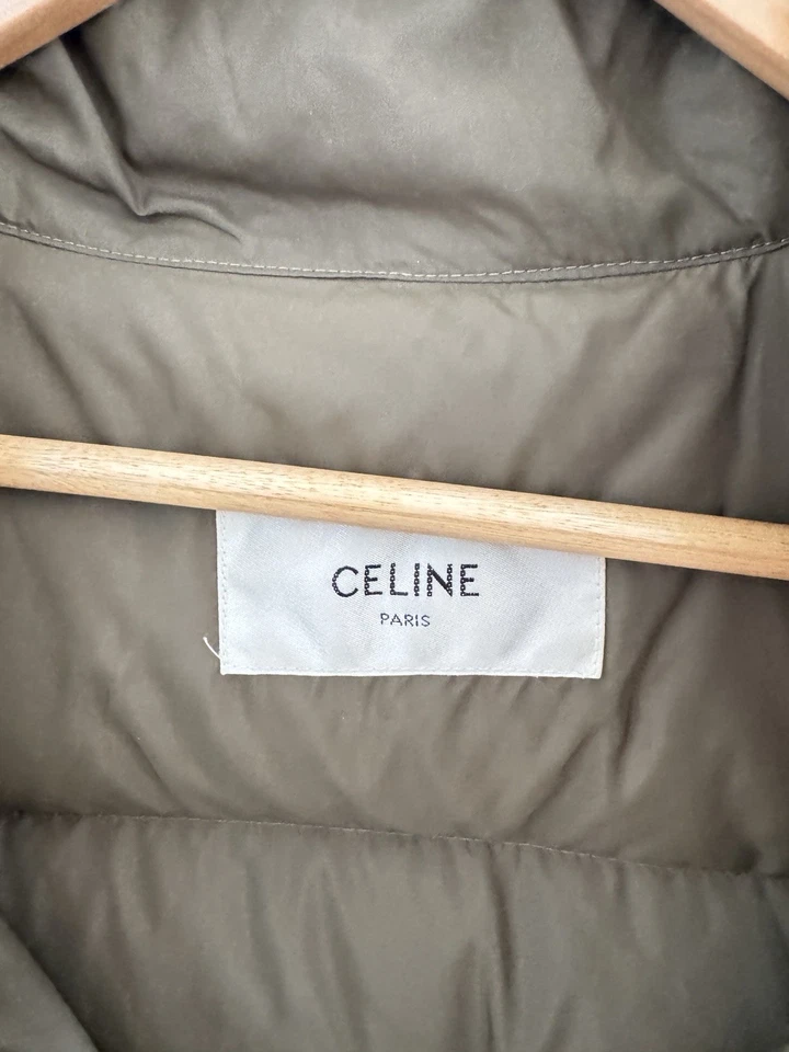 Chaleco de plumón Celine oversize 38 en excelente estado Foto 3 de 4