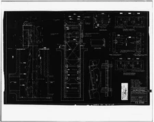 28. Photocopy of scale drawing from Station L office files, Portland,