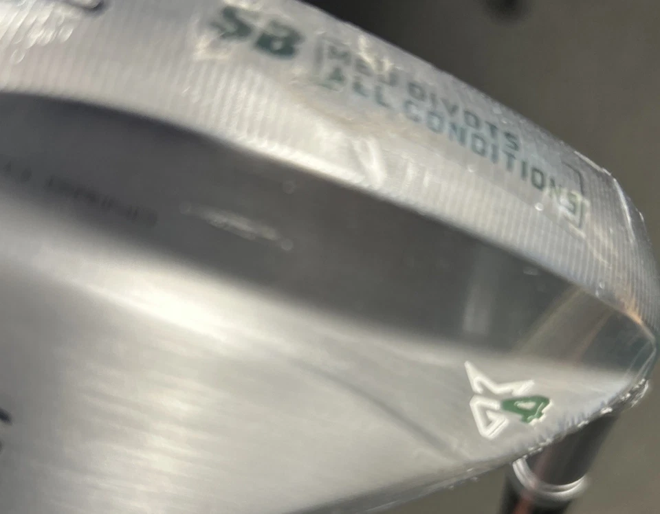 New TaylorMade MG4 Chrome 60.10 Degree Lob Wedge Dynamic Gold 115 Stiff - Image 4 of 4