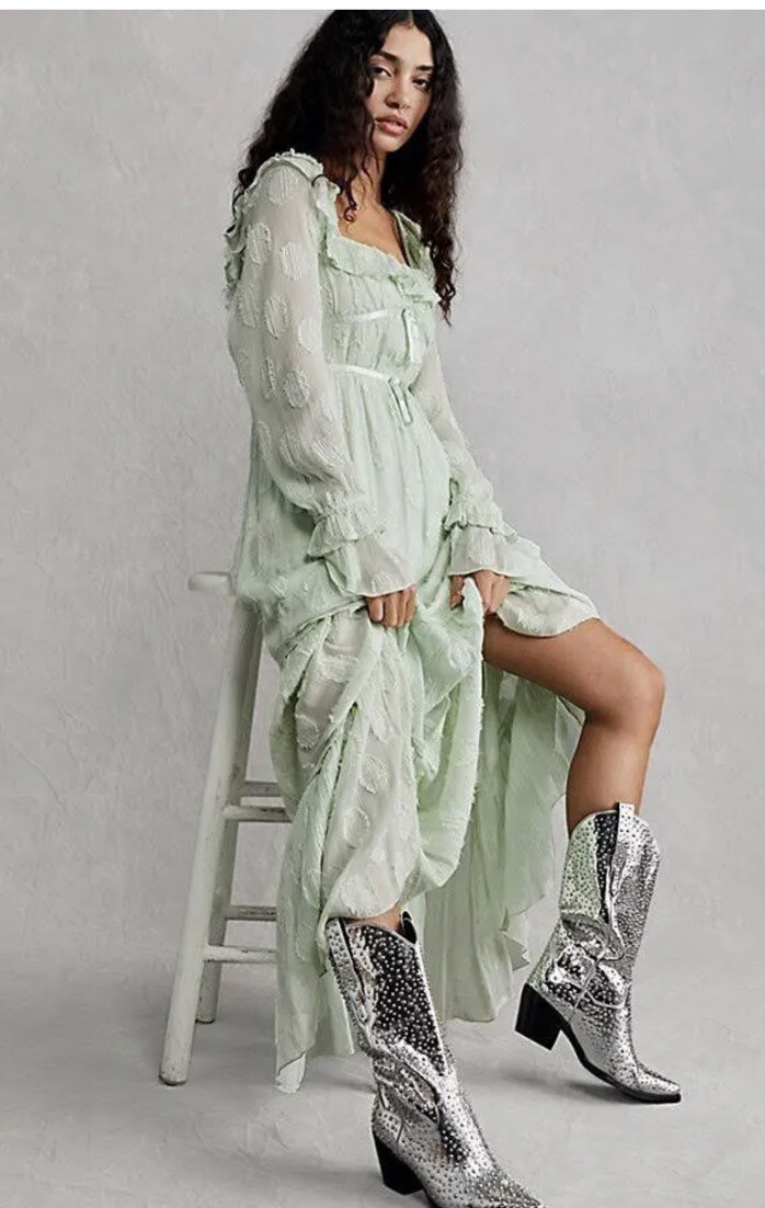 Free People Yara Maxi Dress Size S