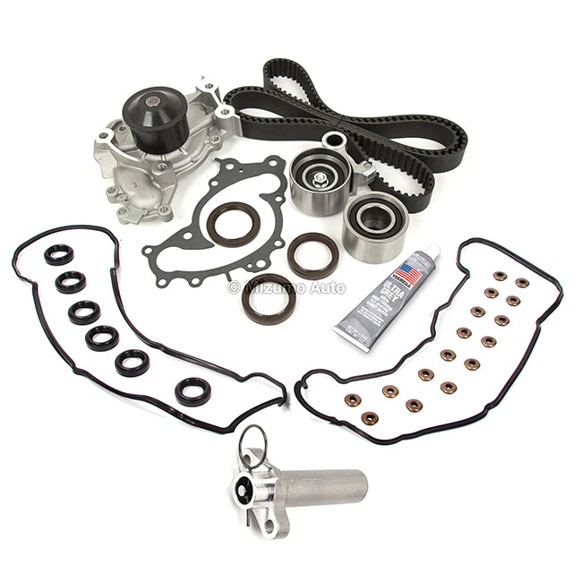 Kit de correa de distribución junta de bomba de agua compatible con 95-04 Lexus Toyota Avalon Camry 3.0 1MZFE Foto 4 de 4