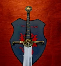 Cosplay Thrones Game Dragon Family Black Fire Sword Valyrian Steel Sword