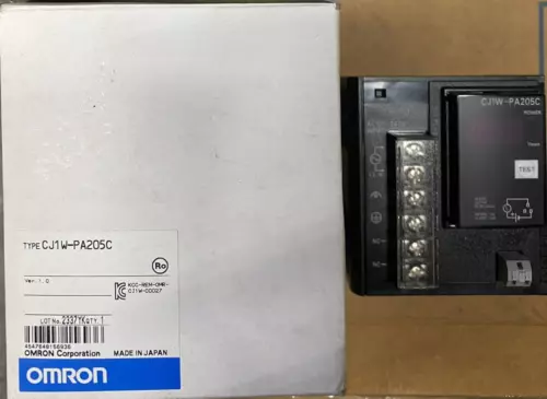 New Omron CJ1W-PA205C PLC Power Supply Unit 100-240VAC Expedited Shipping 1pcs 