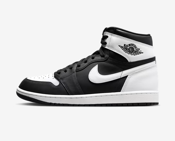 Nike Air Jordan Retro 1 High OG Black White Sneakers Men's