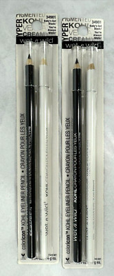 Wet & Wild Coloricon Eyeliner Pencil Set (Black & White) Buy One Get One Free