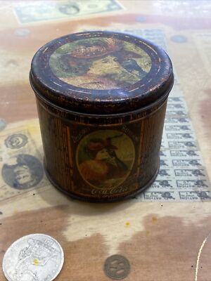 Vtg 1985 Coca Cola Tin Can 1885 Reproduction Collectible 