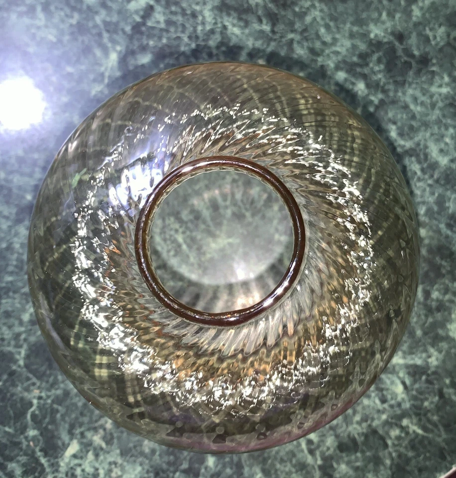 Cristalería de repuesto AMBER 5"x1.5"x5” BRANDY TULIPÁN TONOS PRENSADOS 81103 Foto 3 de 3