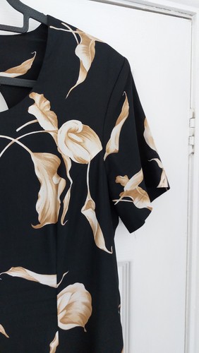 Jacques Vert Floral Dress Size 12 - Picture 9 of 19