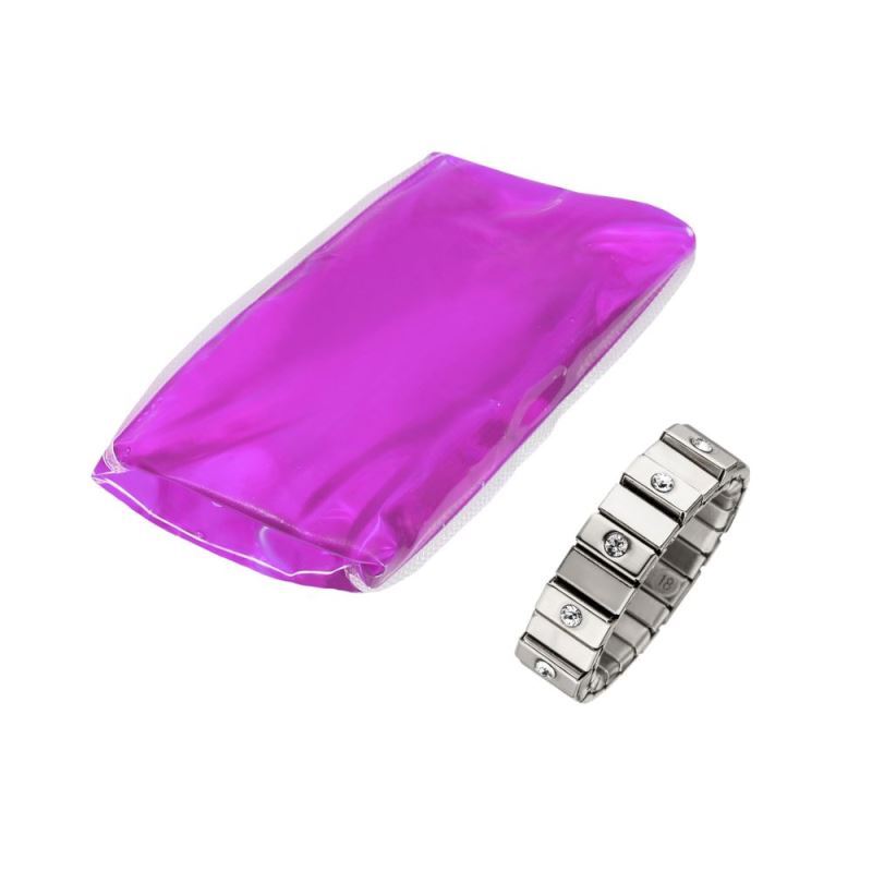 Ring 4786 mit Kompresse Fuchsia (Breite 6,5 mm