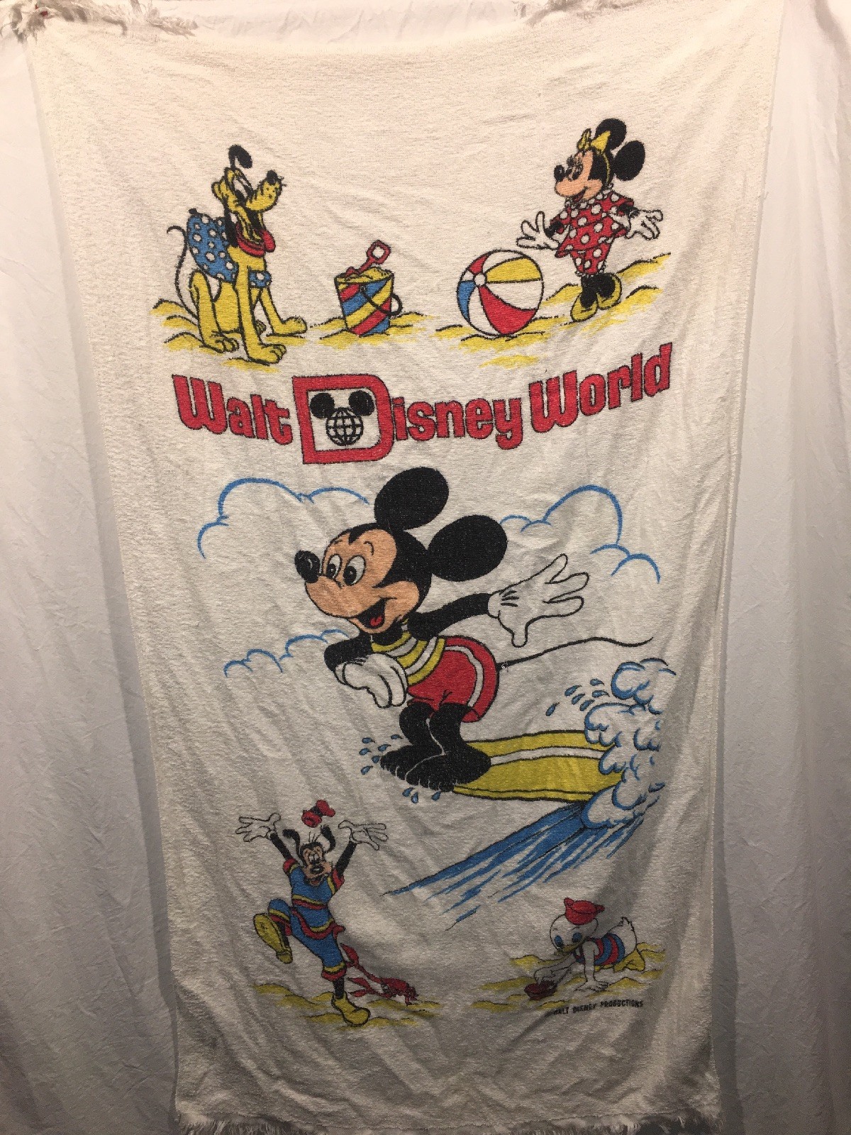 Walt Disney World Productions Cannon Mickey Donald Minnie Pl