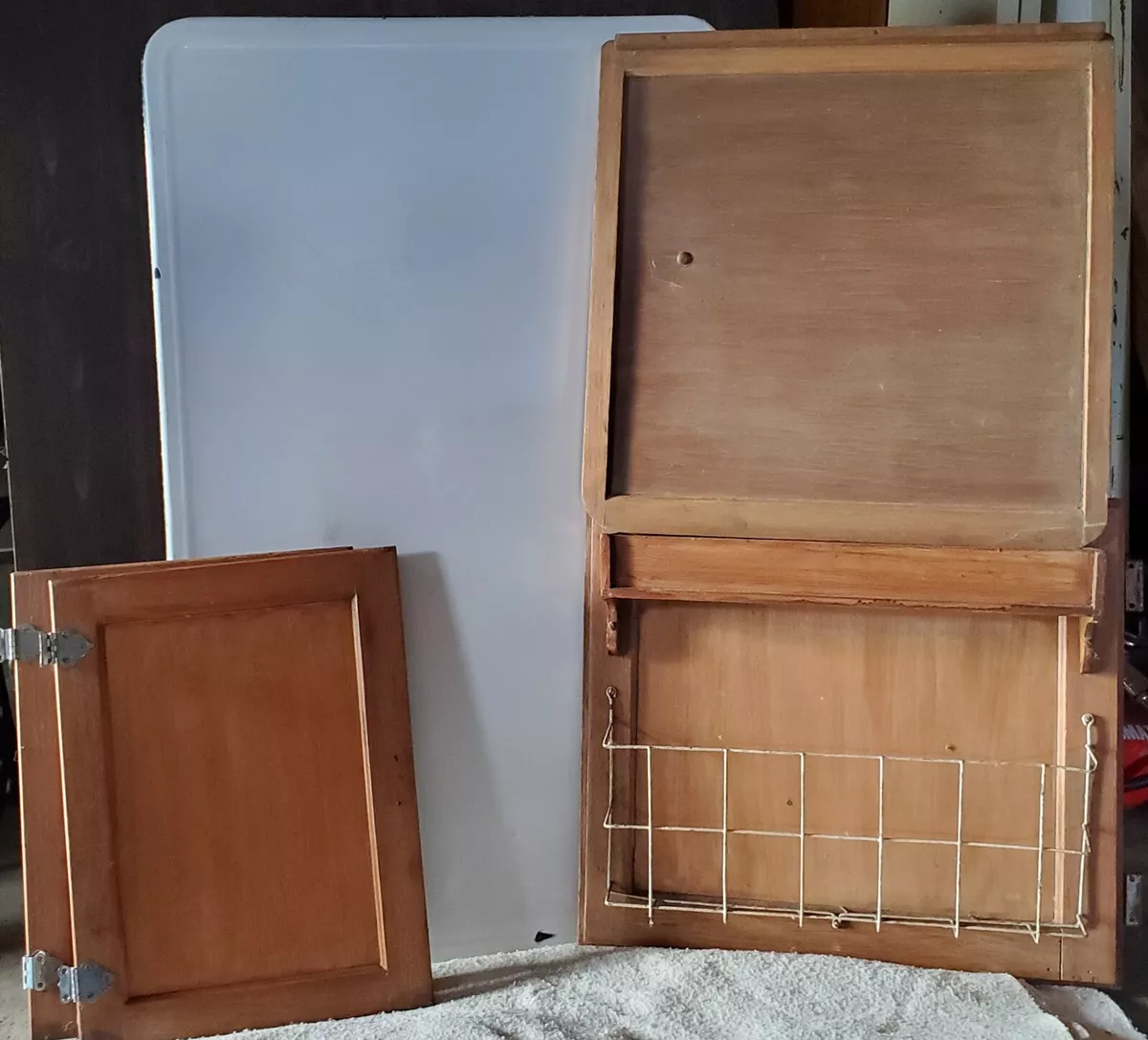 Hoosier cabinet enamel top deals