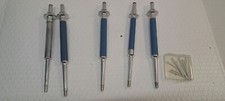 MLA pipettes Set of 5 - 100UL - USED W /  10 PACK OF NOZZLES
