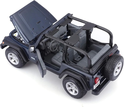 Stunning 1:24 Scale Jeep Wrangler Rubicon Die-Cast Model - Perfect for All Ages - Afbeelding 5 van 11