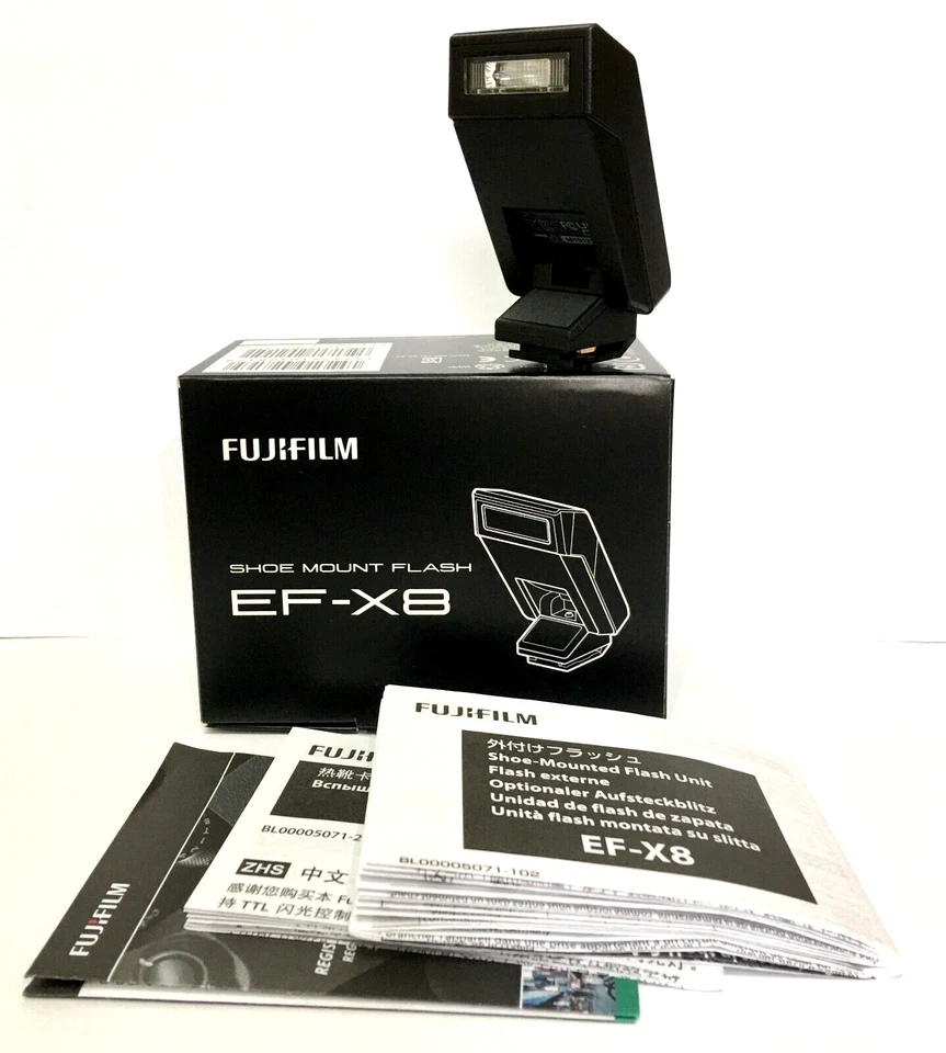 Genuine Fujifilm EF-X8 Shoe-mount Flash - Image 2 of 4