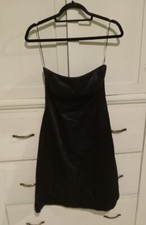 JS BOUTIQUE Women's Black Top Evening Dress Gown Size 4
